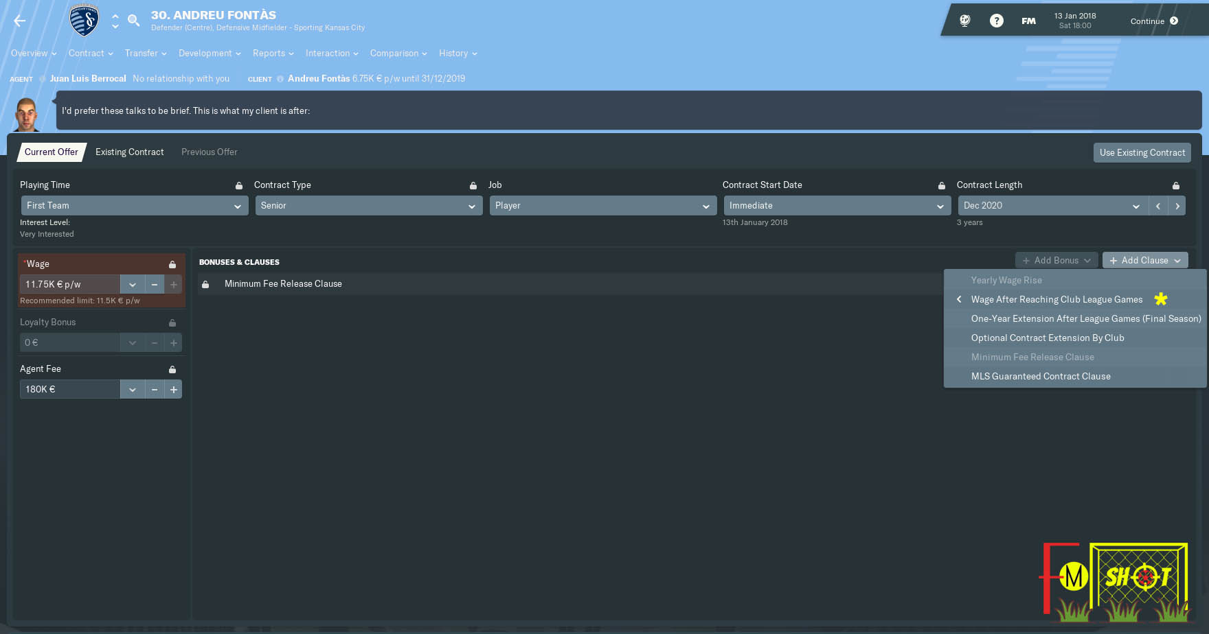 Wage After Reaching Club League Games