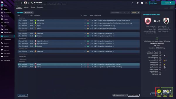 europa conference league matches