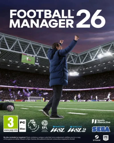 football manager 26 pc cover